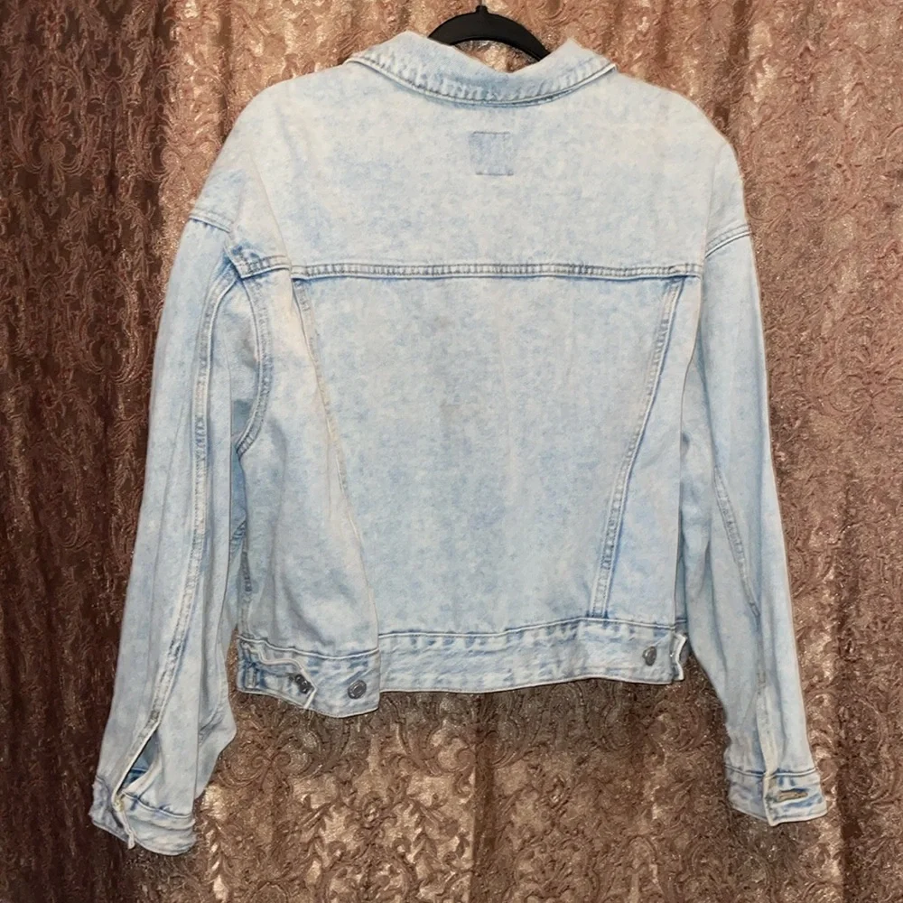 NWOT Wild Fable Blue Jean Jacket Classic Trucker Style. Size XXL. - Picture 2 of 6